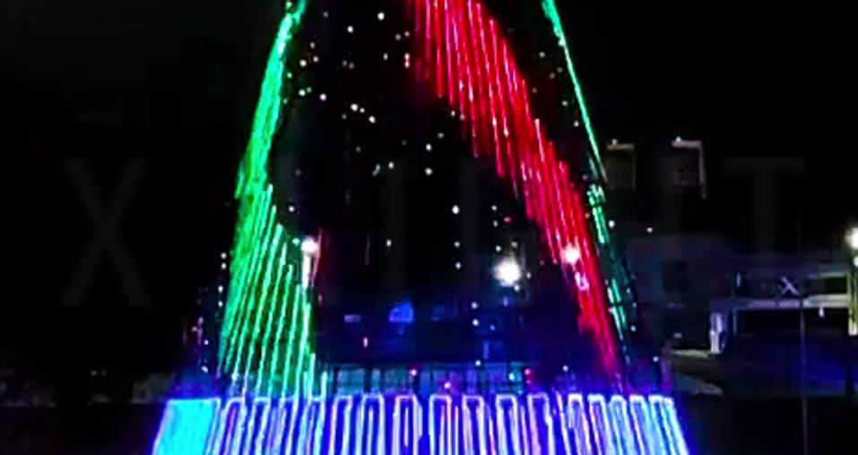 ARVORE LED MAPEADO